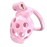 Men's Lightweight Breathable Cage (Curved Ring), Multi-Function Protective Cover, Suitable for Long-Term Use (A98US) (E3P)