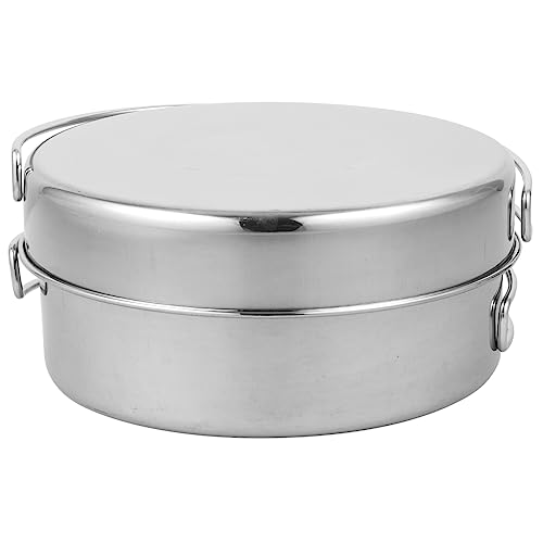 Ensemble de casseroles de camping en acier inoxydable durable 4 pièces