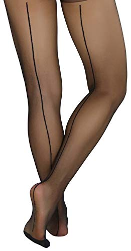 Image of ToBeInStyle Women's Timeless Backseam Pantyhose
