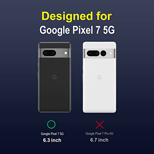 Image of Amazon Brand - Solimo Back Case Cover for Google Pixel 7 5G | Compatible for Google Pixel 7 5G Back Case Cover | Liquid Silicon Magic Case for Google Pixel 7 5G with Camera Protection | Sapphire