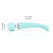 Yarosi Cordless Curve Therapeutic Device - 8 Powerful Speeds and 20 Patterns - for Muscle Aches and Sports Recovery - Rechargeable - Travel Friendly - Green