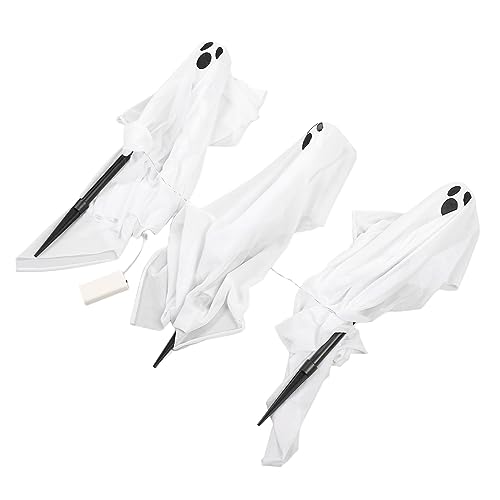 Estacas de fantasmas iluminadas LED con estructura resistente de plástico 5