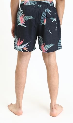 Ravin Tropical Leaves Swim Short - Multicolour, M