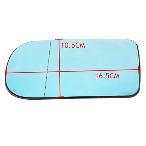Miroir de rétroviseur cassé pour BMW E39 E38 solution verre chauffant - 6