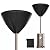 Round Stand Up Heater Top Covers, Heavy-duty and Weather-resistant Oxford Fabric, Waterproof, Dust-proof, Snow-proof, with Zipper and Storage Bag (Only Top Cover)
