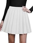 Hotouch – Hotouch Rock Damen Faltenrock Basic Minirock Plissee Skater 