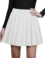 Hotouch – Hotouch Rock Damen Faltenrock Basic Minirock Plissee Skater 