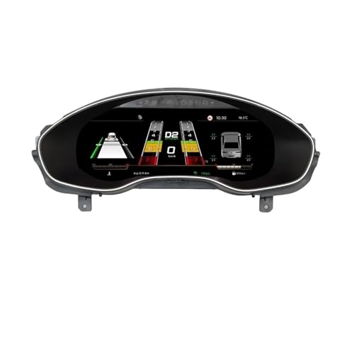 Panel de velocímetro digital de 12,3 pulgadas con sistema Linux para A6 C7 y A7 C7 2012-2018 2
