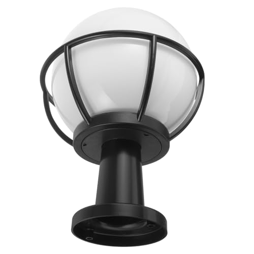 Lustre de jardin avec globe lumineux et applique murale pour éclairage extérieur