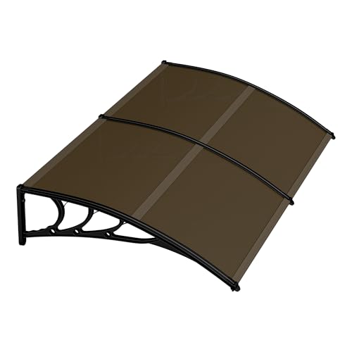 40 inch x 80 inch Window Awning Door Canopy Polycarbonate Cover Outdoor Front...