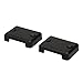 Seachoice Plastic Wire Cover, Black Finish, Pack of 2