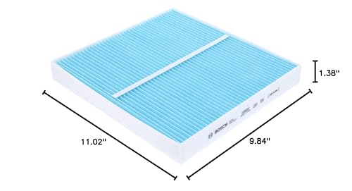 BOSCH 6076C HEPA Cabin Air Filter - Compatible with Select Cadillac Escalade; Chevrolet Silverado, Suburban, Tahoe; GMC Sierra, Yukon, Yukon XL