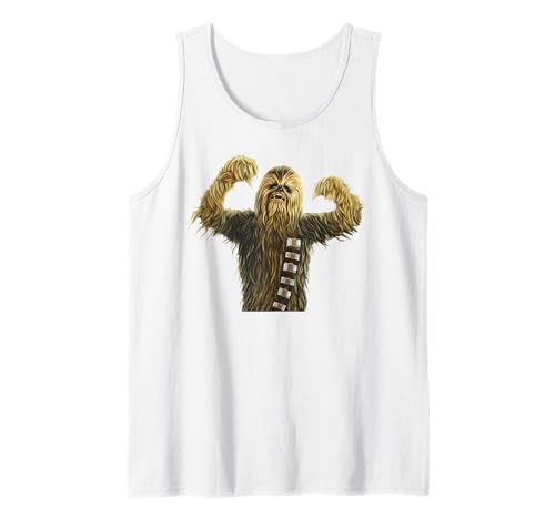 Débardeur Chewbacca Star Wars en coton pour homme et fan de la saga