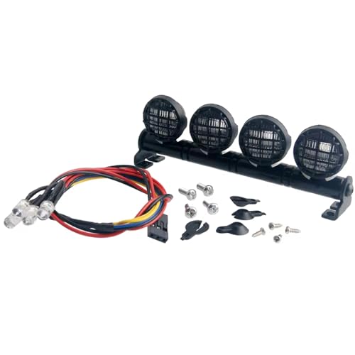 Compatible With Axial For SCX10 For Wraith RR10 For TRX4 For TRX6 1/10 RC �J�[�A�b�v�O���[�h�p�[�c 4 ���C�g�L�b�g�w�b�h���C�g�X�|�b�g���C�g�ƌ݊������� �p�[�c RC�J�[