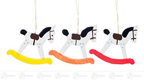 Preisvergleich Produktbild DREGENO Seiffen eG Baumbehang Schaukelpferd Erzgebirge