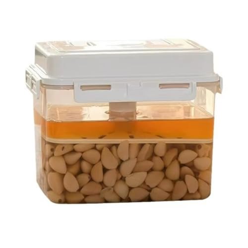 Roxvue Tarro de Encurtidos: Recipiente de Fermentación A Prueba de Fugas para Pepinillos, Chucrut, Solución de Almacenamiento y Fermentación