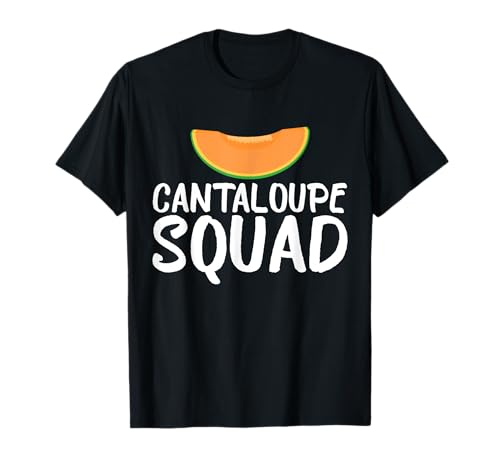 Cantaloupe Squad Funny Muskmelon Lover T-Shirt
