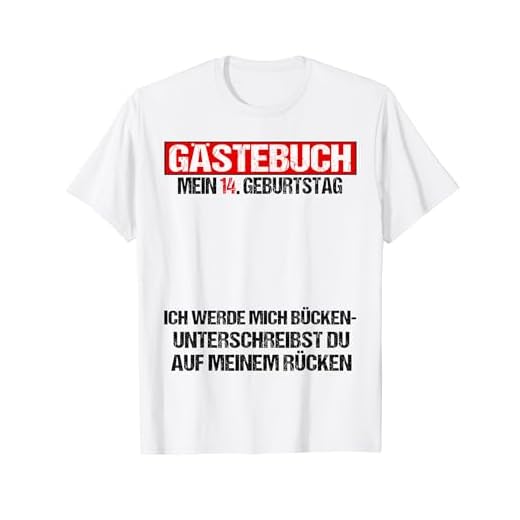 Libro de visitas de 14 cumpleaños para jóvenes y niñas, divertido 14 cumpleaños Camiseta