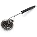 Szczotka do czyszczenia grilla 45 cm okrągła głowica szczotki druciana szczotka do czyszczenia grilla na zewnątrz kemping grill grill szczotka do czyszczenia