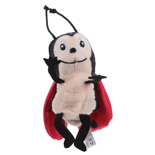 SHINEOFI Marionnettes à Doigts Animaux en Peluche, Coccinelle pour Jeux Interactifs et Raconter des Histoires, pour Garçon et Filles