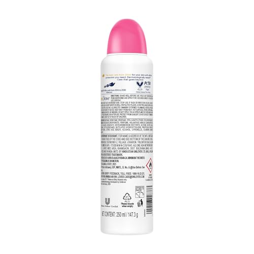 Image of Dove Advanced Care Pomegranate Deodorant for Women | 72H Odour Protection | 0% Alcohol | Triple Moisturising Technology | 250 ML