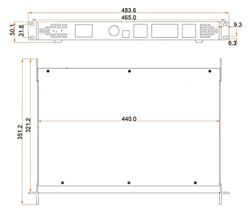 Image of VX1000 LED Screen Video Wall All-in-one Controller VX1000