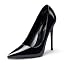 Escarpins Femme Talons 12cm - Bout Pointu - PU - Semelle Caoutchouc - Pour Soirée, Mariage, événement