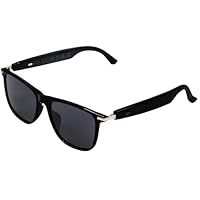 SUNSEATON Occhiali Smart da Sole Bluetooth Audio Uomo Donna, con Microfono per Smartphone Chiamate Ascoltare Musica Ciclismo Sport Anti UV Impermeabile (M01)