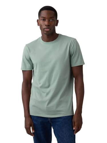 GAP Mens Everyday Soft Crewneck T-Shirt Tee Iceberg Green 16-5808 M