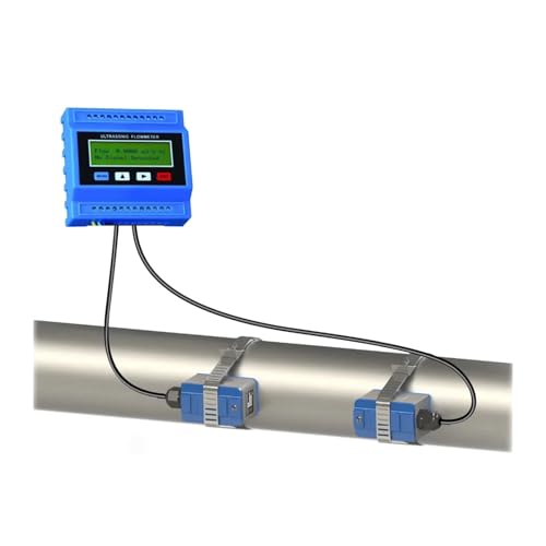Caudalímetro ultrasónico digital for líquidos TUF-2000M, portátil, con pinza y transductores TS-2, TM-1 y TL-1 for tuberías de cobre/PVC. Alta sensibilidad, baja repetibilidad(TM-1-DN50-700mm)