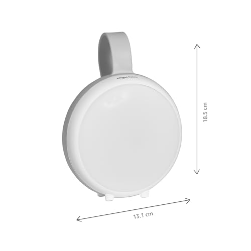Image of amazon basics Rechargeable 180 3.7V 2400Mah Light Lantern | 3-in-1 Multi-Mode | Replaceable Battery & Type-C Charging : Amazon.in: Sports, Fitness & Outdoors, White