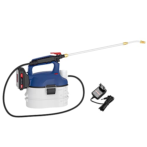 Güde Akku Sprühgerät SG 18-201-05 (18V E³ Serie, Li-Ion, 3 l Behältervol., autom. Pumpe, 0,5 l/min Durchflussrate, 46-73 cm Teleskoplanze, 1,1 m Sprühschlauch, inkl. 2 Ah Akkupack und 0,5 A Ladegerät)