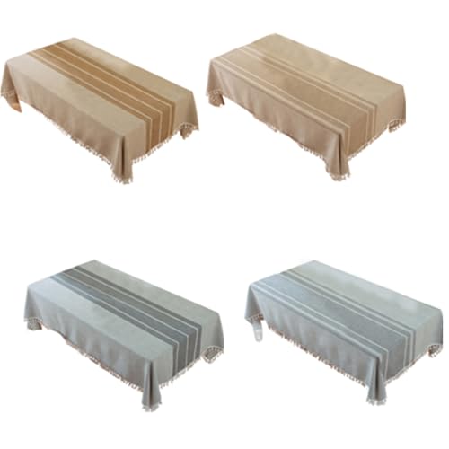 Nappe rectangulaire coton mélangé résistant à la poussière - 5