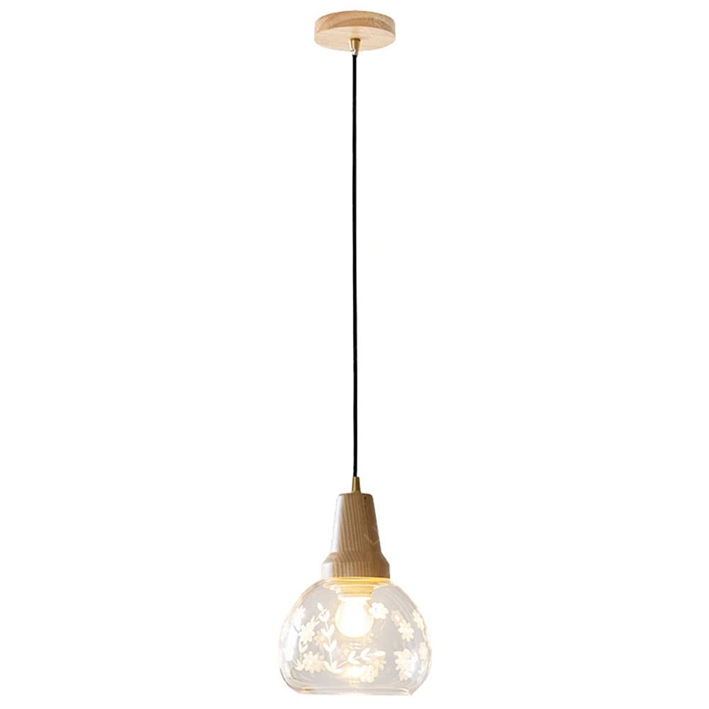 Pendentif éclairage de qualité supérieure en verre transparent E27 - 8