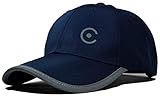 Coreteq Unisex Water Resistant Rapid Dry Lightweight Sports Cap with Adjustable Strap (Pack of 1) (Marine Blue, Free Size)