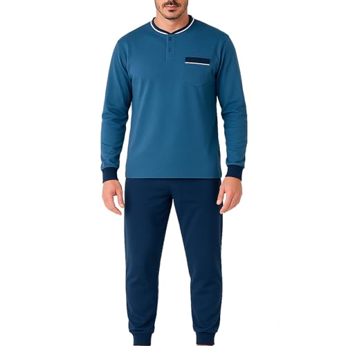 Navigare Pigiama da Uomo in Cotone Interlock Art. 841911 Jeans