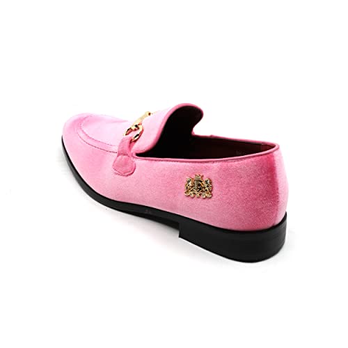 Men's Velvet Designer Classic Dress Tuxedo Smoking Slipper Loafers Slip On Shoes SM-563