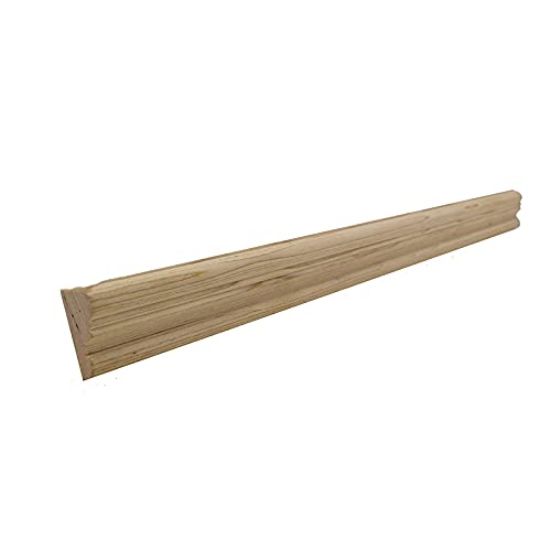 Sculpture sur bois angle fleur en bois massif ciselé pour boiserie classique