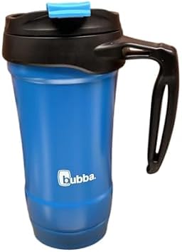 Bubba Hero Stainless Steel Travel Mug with Handle, 18 oz.,Tutti Fruity Blue