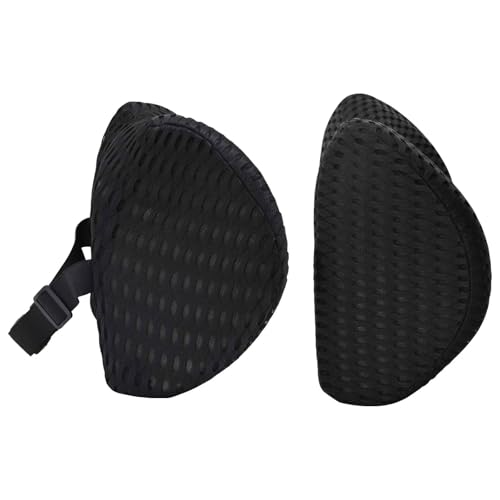 Coussin de nuque ergonomique mousse viscoélastique dossier noir
