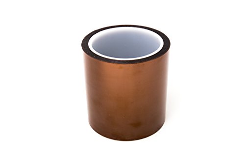 Image of Bertech High-Temperature Polyimide Masking Tape, 1 Mil Thick, 5 Inch x 36 Yards - UL Recognized