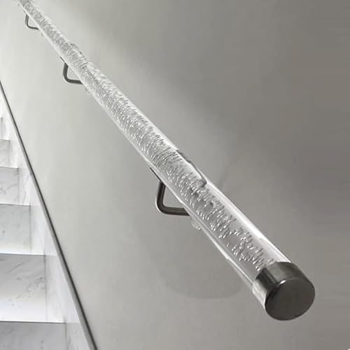 Rampes transparentes de 80 à 140 cm pour décoration entrée moderne