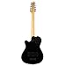 Godin A12 12-String – Black HG (048588), Godin V1095 MultiAc Case Bundle