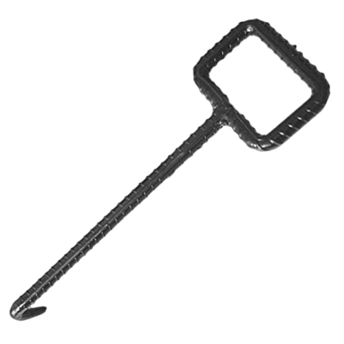 Happyyami Manhole Hook Tool T-Shape Pull Hook for Manhole Cover Lifting Outdoor Use