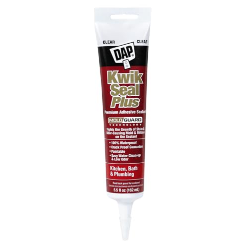 DAP Kwik Seal Plus Adhesivo Sellador Cocina y Baño 5.5 Oz miniatura 1