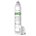 Waterdrop WD-G3-CB Filter, Replacement for WD-G3-W, WD-G3P600 and WD-G3P800-W Reverse Osmosis System, 1-year Lifetime