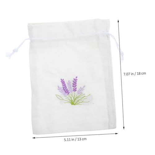 Bolsa de saco con cordón para lavanda recargable miniatura 2