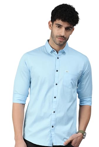 Majestic Man Men Classic Slim Fit Pure Cotton Casual Shirt
