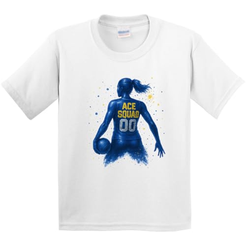 inktastic Ace Squad Volleyball Player Artistic Sports Design Youth T-Shirt