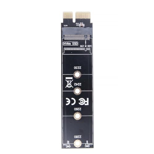 Image of FORIDA PCI-E to M.2 NVMe Adapter Card | PCIe X1 Expansion Card for M.2 NVMe SSD | NVMe to PCI-Express Converter | Supports 2230 /2242 /2260 /2280 | Desktop PC Only